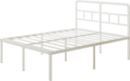 Metal Bed Frame with Headboard