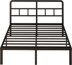 Metal Bed Frame with Headboard