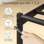 Metal Bed Frame with Headboard