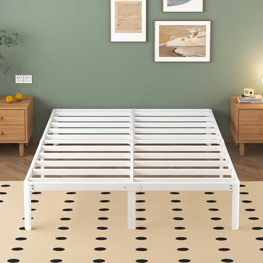 Metal Bed Frame with Rounded Corners 30.5CM