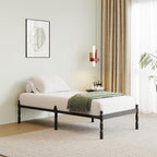 Metal Bed Frame with Underbed Storage and Steel