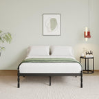 Metal Bed Frame with Underbed Storage and Steel