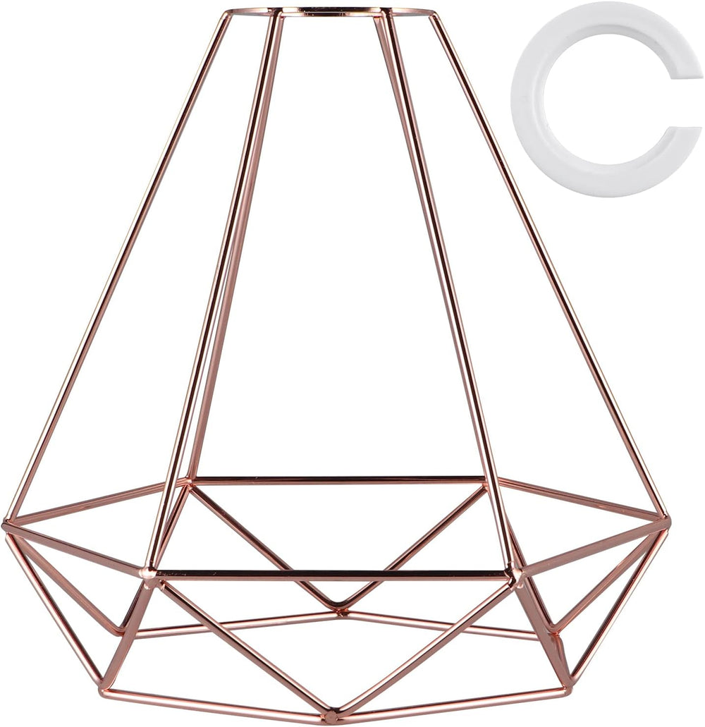 Metal Ceiling Lamp Shade Geometric Lampshade with Reducer