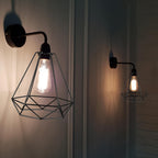 Metal Ceiling Lamp Shade Geometric Lampshade with Reducer