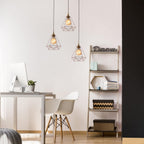 Metal Ceiling Lamp Shade Geometric Lampshade with Reducer