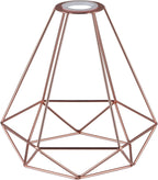 Metal Ceiling Lamp Shade Geometric Lampshade with Reducer