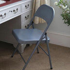 Metal Folding Chairs with Rubber Bumper Feet Pack