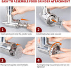 Metal Food Grinder Attachment