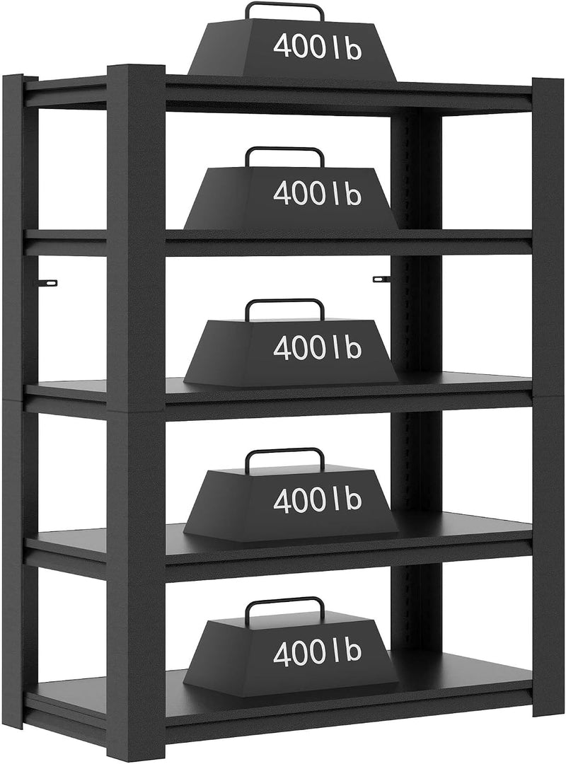 Metal Garage Storage Shelves 72"x35.4"x15.7"garage Shelving