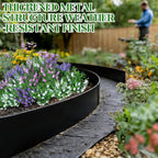Metal Garden Edging 10 Panels 16CM X 8.4m