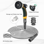 Metal Garden Hose Pipe Flexible Stainless Steel Water