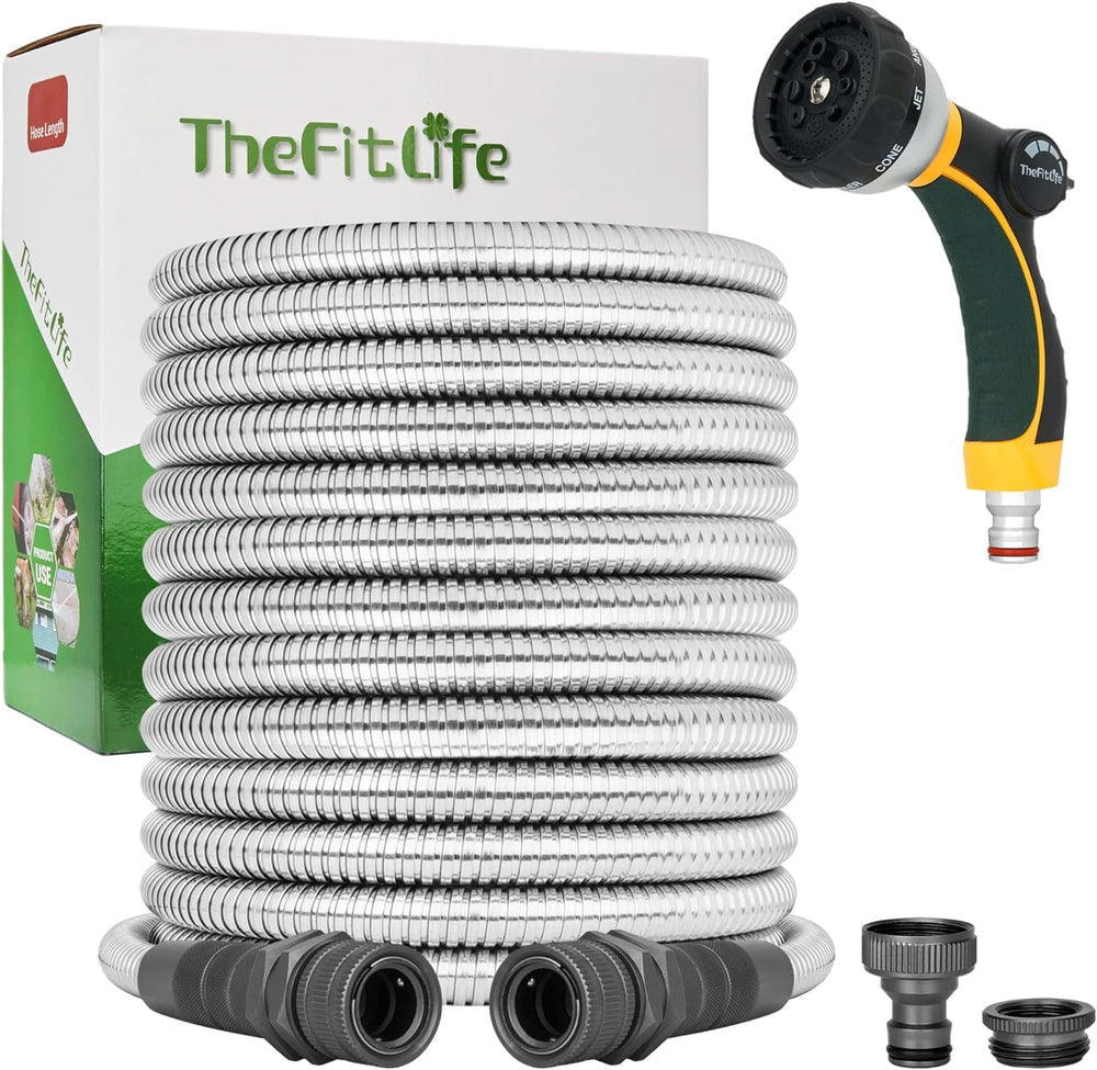 Metal Garden Hose Pipe Flexible Stainless Steel Water