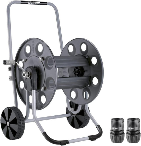 Metal Gemini Hose Reel with Frame and Drum