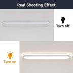 LED Ceiling Light Dimmable Modern Metal Linear