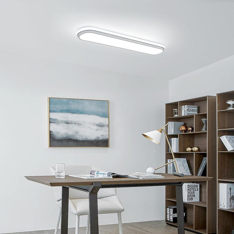 Metal LED Ceiling Light 65W Linear Lamp 6500K