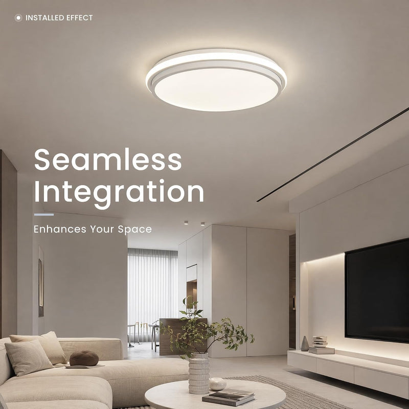Metal LED Ceiling Light 65W Linear Lamp 6500K