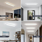 Metal LED Ceiling Light 65W Linear Lamp 6500K