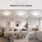 Metal LED Ceiling Light 65W Linear Lamp 6500K