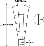 Metal Plant Trellis for Pots Garden Beds (4 Pack)