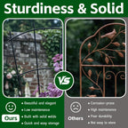 Metal Plant Trellis for Pots Garden Beds (4 Pack)