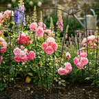 Metal Plant Trellis for Pots Garden Beds (4 Pack)