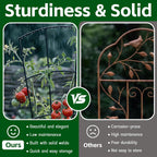 Metal Plant Trellis for Pots Garden Beds (4 Pack)