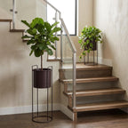 Metal Planter Stand with Plant Pot Flower 70 (Set of 2)