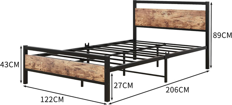 Metal Platform Bed Frame