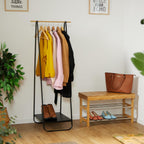 Metal Rack with Shelf