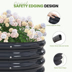 Metal Raised Garden Bed Kit 240x60x30CM (2Pack)