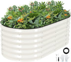 Metal Raised Garden Bed Kit 240x60x30CM (2Pack)