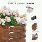 Metal Raised Garden Bed Kit 240x60x30CM (2Pack)
