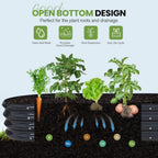 Metal Raised Garden Bed Kit 240x60x30CM (2Pack)