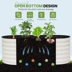 Metal Raised Garden Bed Kit 240x60x30CM (2Pack)