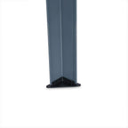 Metal Raised Planter Narrow Elevated Herb Box 80