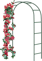 Metal Rose Arch Trellis Steel Frame Garden Flower