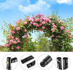 Metal Rose Arch Trellis Steel Frame Garden Flower