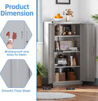 Metal Storage Cabinet 140x80x40CM