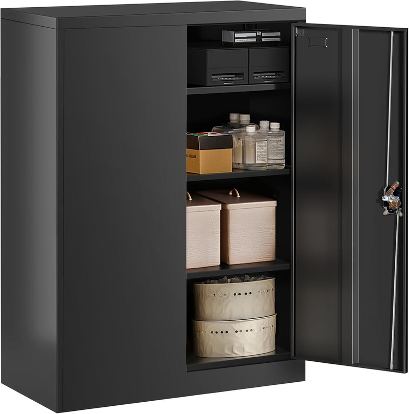 Frideko Lockable Metal Cupboard