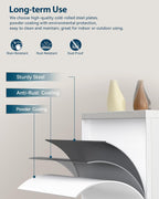 Metal Storage Cabinet Locking Garage 3-Tier Office