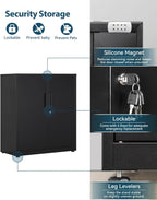 Metal Storage Cabinet Locking Garage 3-Tier Office