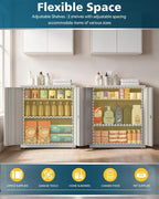 Metal Storage Cabinet Locking Garage 3-Tier Office
