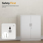 Metal Storage Cabinet Locking with Doors Shelves