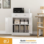 Metal Storage Cabinet Locking with Doors Shelves
