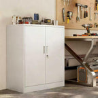 Metal Storage Cabinet Locking with Doors Shelves