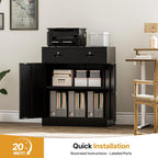 Metal Storage Cabinet Locking with Doors Shelves