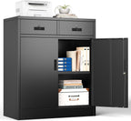 Metal Storage Cabinet Locking with Doors Shelves