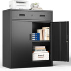 Metal Storage Cabinet Locking with Doors Shelves