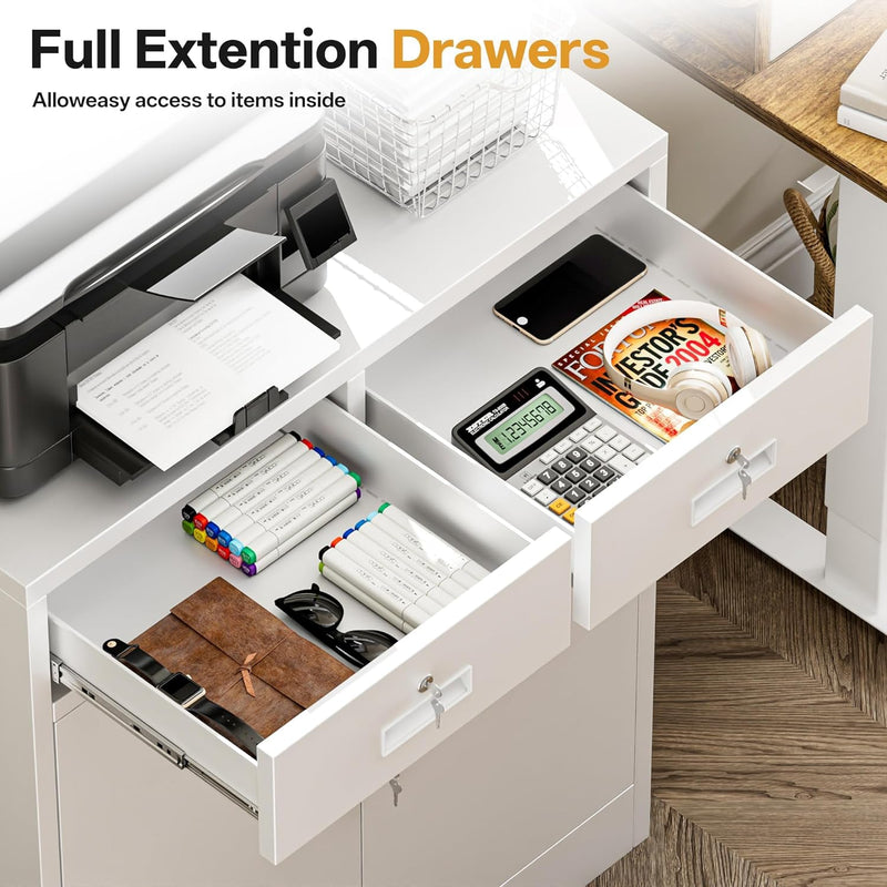 Metal Storage Cabinet Locking with Doors Shelves