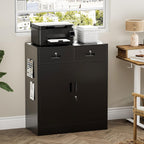 Metal Storage Cabinet Locking with Doors Shelves
